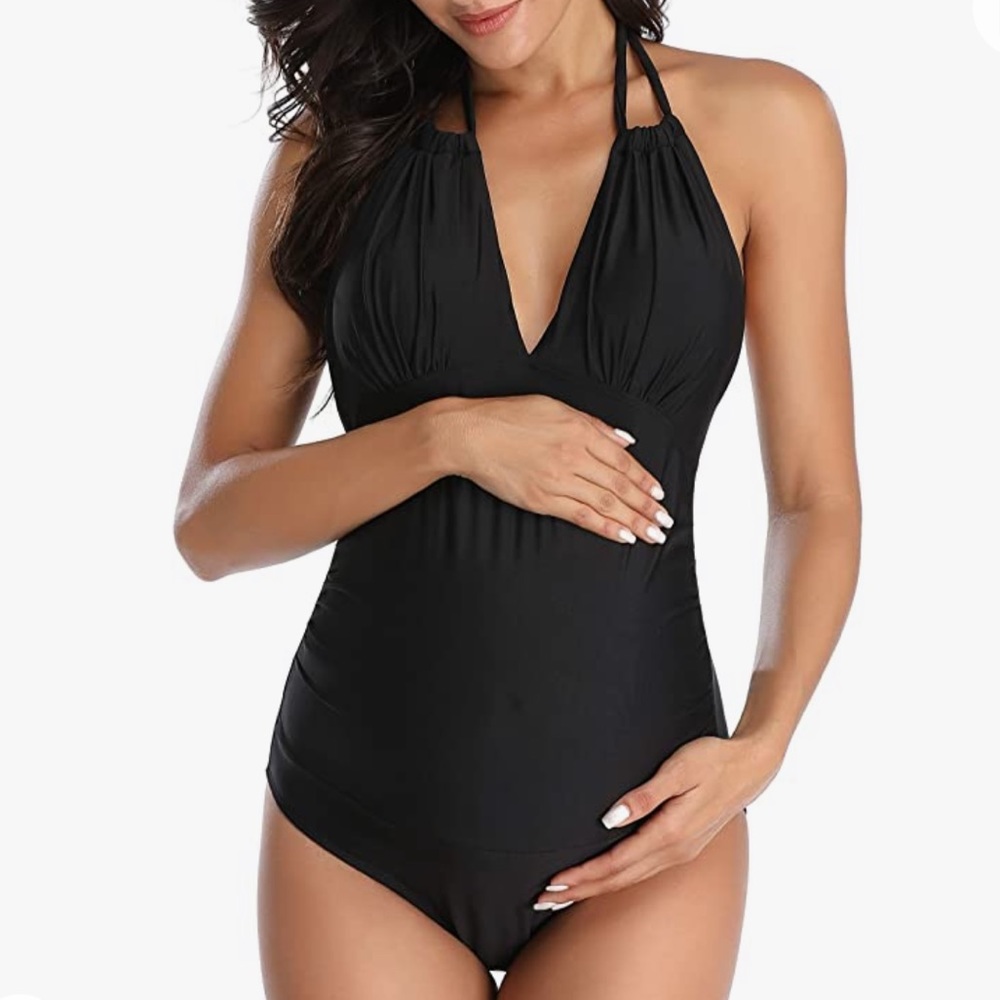 Maternity one piece swimsuit